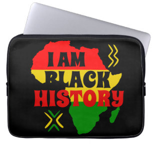 Schwarzer Monat der Geschichte, afrikanisch-amerik Laptopschutzhülle