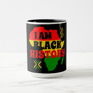 Schwarzer Monat der Geschichte, afrikanisch-amerik Tasse