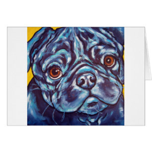 Schwarzer Mops