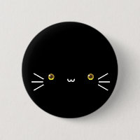 schwarzer neko Knopf