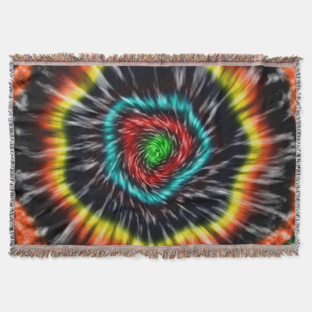 Schwarzer Opal-Tie-Dye,   Decke (Vorderseite)
