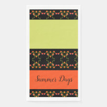 Schwarzer Orange und Gelb