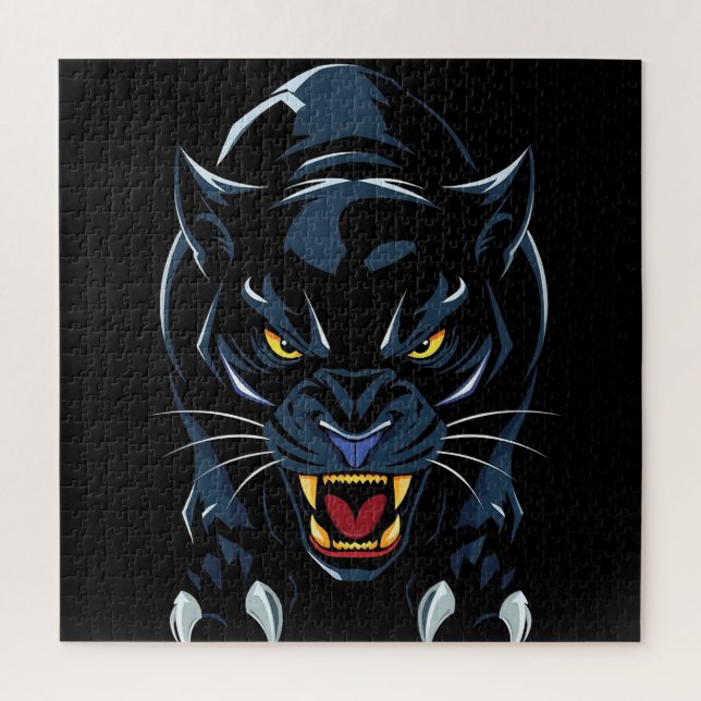Schwarzer Panther (Vertikal)