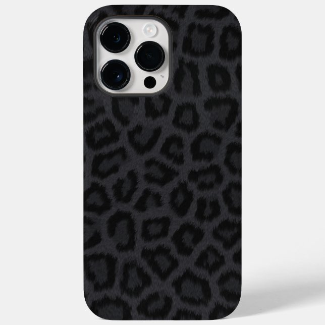 Schwarzer Panther Case-Mate iPhone Hülle (Rückseite)