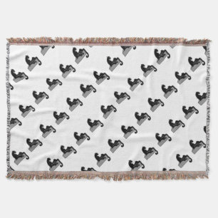 Schwarzer Panther Decke