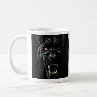 Schwarzer Panther Kaffeetasse
