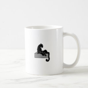 Schwarzer Panther Kaffeetasse