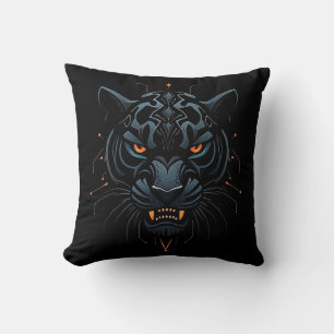 Schwarzer Panther Kissen