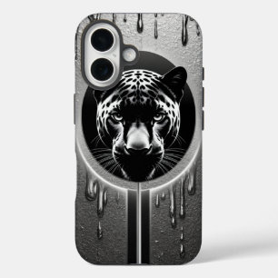 Schwarzer Panther kraftvolles Design 🐆 iPhone 16 Hülle
