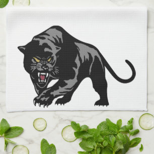 Schwarzer Panther Küchentuch