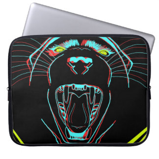 Schwarzer Panther - Laptop-Hülse Laptopschutzhülle