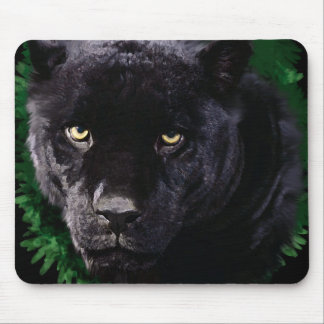 Schwarzer Panther Mousepad