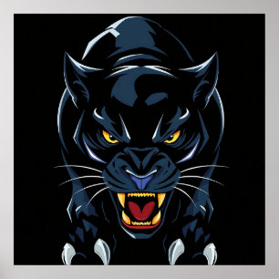 Schwarzer Panther Poster