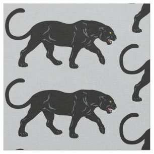 Schwarzer Panther Stoff