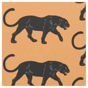 Schwarzer Panther Stoff