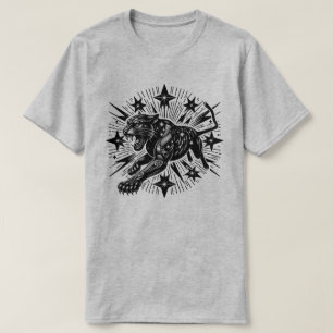 Schwarzer Panther T-Shirt