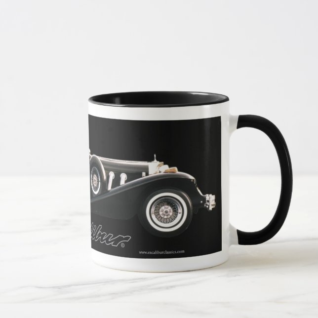 Schwarzer Phaetonwecker Excalibur Reihen-IV Tasse (Rechts)