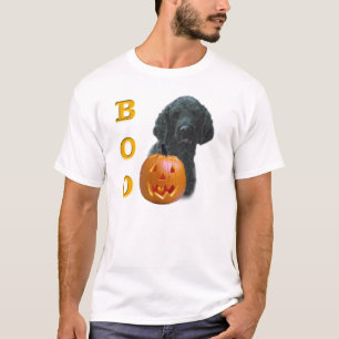 Schwarzer Poodle Boo T-Shirt