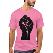 Schwarzer Power Faust