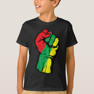 Schwarzer Power Monat Schwarzer Geschichtsmonat Fr T-Shirt