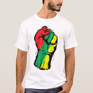 Schwarzer Power Monat Schwarzer Geschichtsmonat Fr T-Shirt