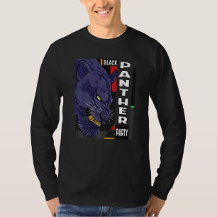 Schwarzer Power Panther Party Oakland 1966 Retro T-Shirt