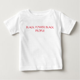 SCHWARZER POWER SCHWARZE MENSCHEN BABY T-SHIRT