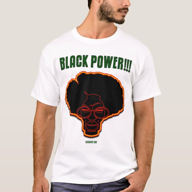 SCHWARZER POWER!!! T-Shirt (Vorderseite)