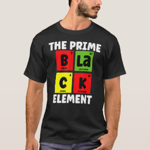 Schwarzer Priester der Naturwissenschaftslehrer T-Shirt