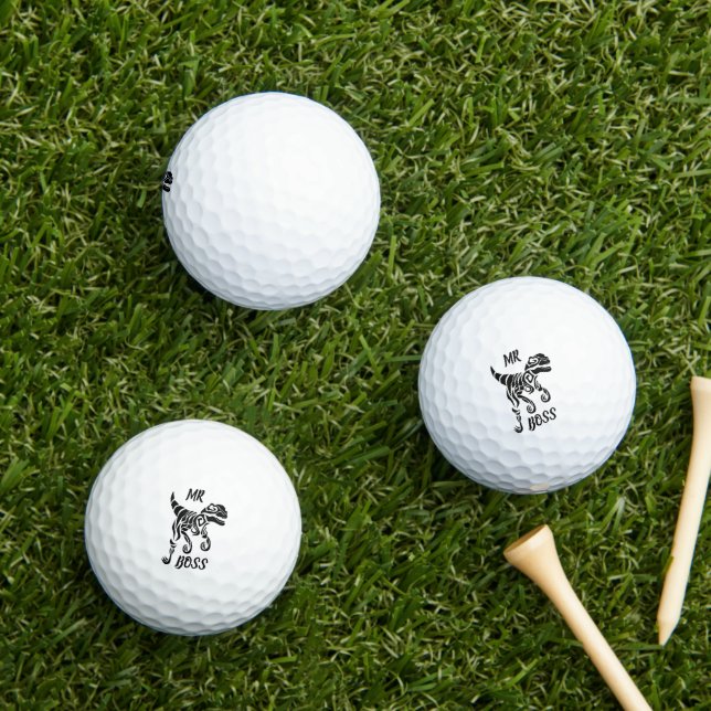Schwarzer Raptor Golfball (Insitu Gras)