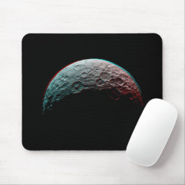 Schwarzer Raum. Ceres-Planet / Sonnensystemastrono Mousepad