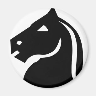 Schwarzer Ritter Magnet