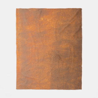Schwarzer Rost, Metallstruktur Nahaufnahme. Fleecedecke