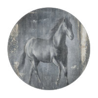 Schwarzer Running Stallion
