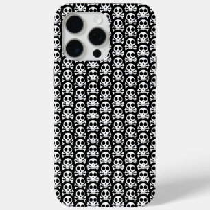 schwarzer Schädel Case-Mate iPhone Hülle