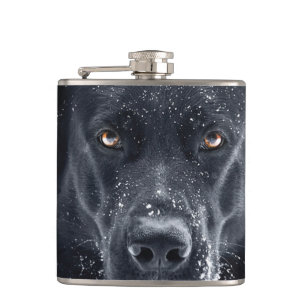 Schwarzer Schäfer Flachmann