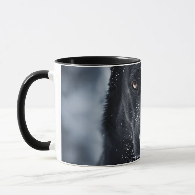 Schwarzer Schäfer Tasse (Links)