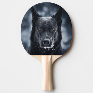 Schwarzer Schäfer Tischtennis Schläger