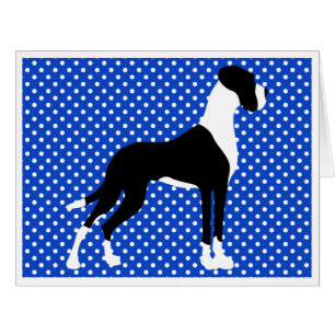 Schwarzer Scheckung Dogge