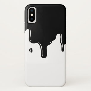 Schwarzer Schlamm-Bratenfett iPhone X Kasten iPhone X Hülle