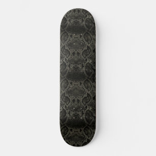 Schwarzer Schlangendruck Skateboard