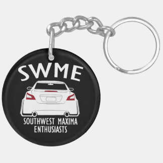 Schwarzer Schlüsselanhänger