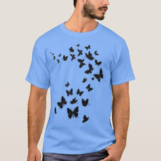 Schwarzer Schmetterling 6 T-Shirt