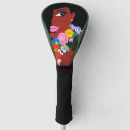 Schwarzer Schmetterling Golf Headcover