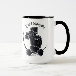 Schwarzer Schnauzer IAAM Tasse