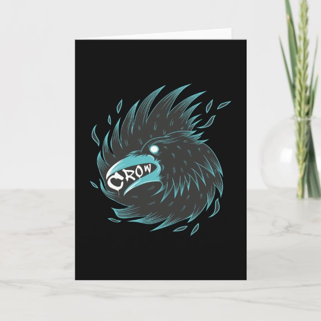 Schwarzer Schnitt Karte (Vorderseite)