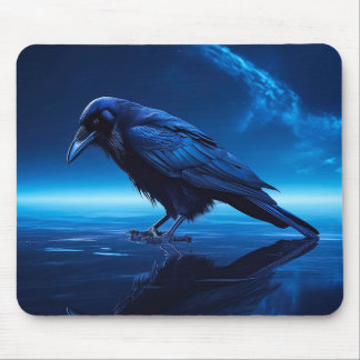 Schwarzer Schnitt Mousepad
