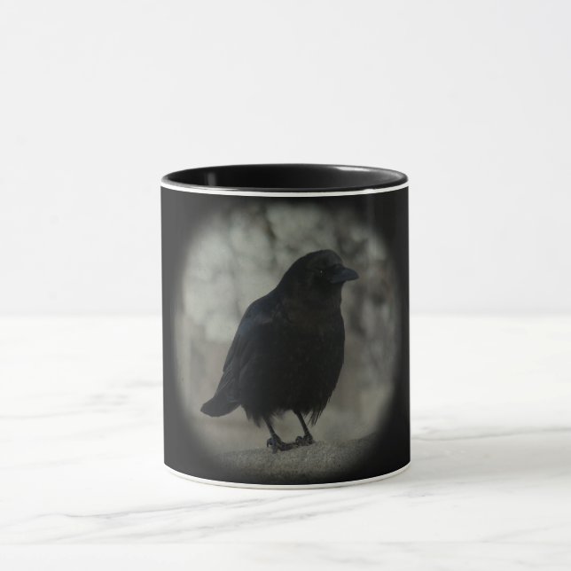 Schwarzer Schnitt Tasse (Zentrum)