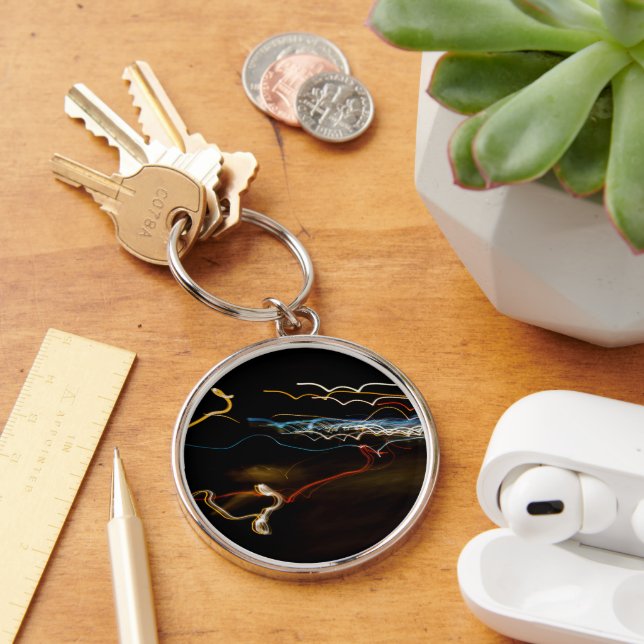 Schwarzer Schütze Schlüsselanhänger (Schreibtisch)