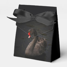 Schwarzer Schwan Geschenkschachtel